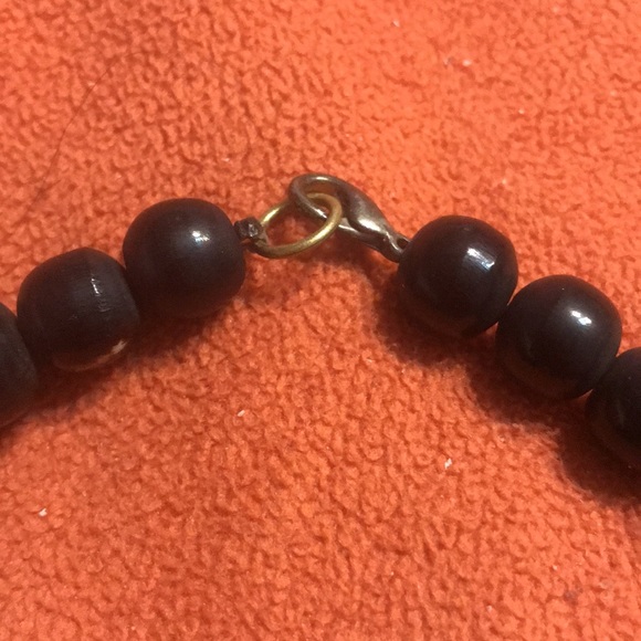 Tibetan Statement flat beaded necklace - Picture 4 of 5